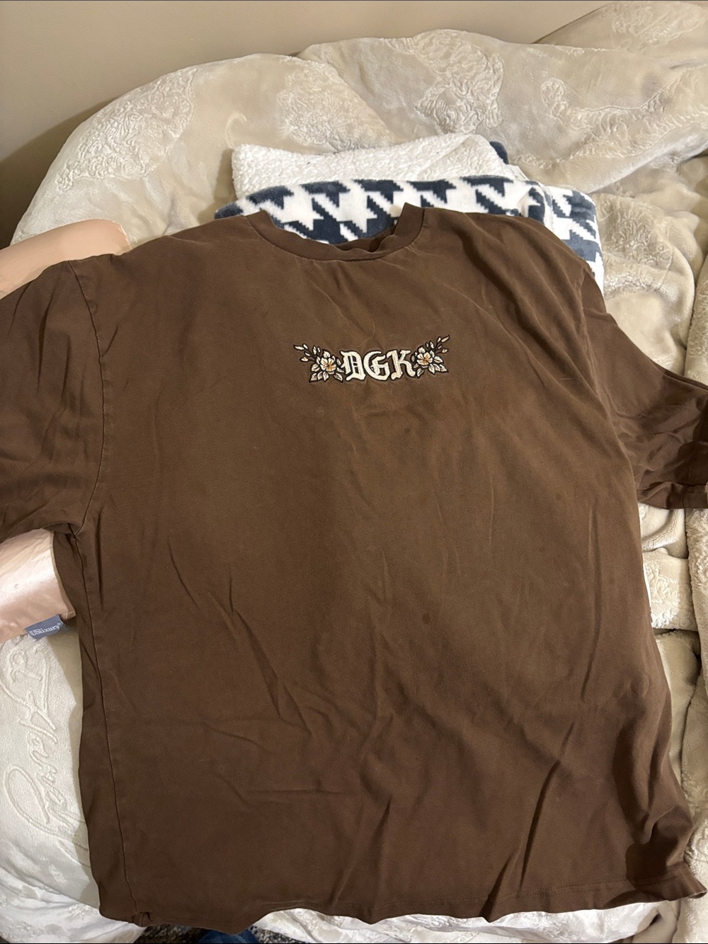 DGK Saint Brown Wash T-shirt